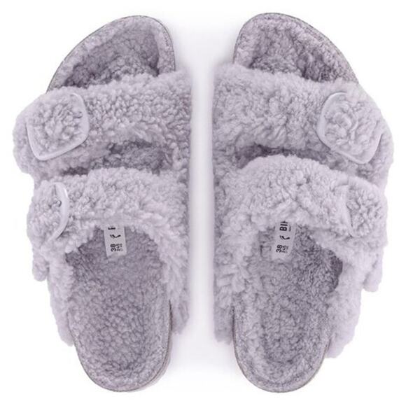 Birkenstock Arizona Big Buckle in Teddy Old Rose (Lavender) Size 41 (10-10.5 US) - Picture 3 of 11